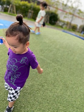 「TEG TEG（テグテグ）のアイテム」を使った、kairiさん（キッズ・90cm）の夏コーディネート