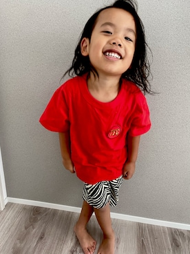 「TEG TEG（テグテグ）のアイテム」を使った、kairiさん（キッズ・90cm）の秋コーディネート