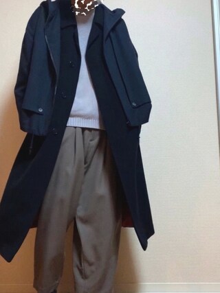 Dulcamara ドゥルカマラ　よそいきビックフラップショートコート Dulcamara（ドゥルカマラ）の「よそいきビッグフラップショート