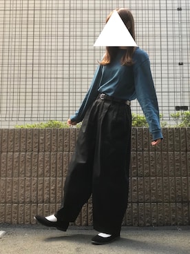 「カンフーシューズ」｜よしてんさん（レディース・156cm）の秋コーディネート