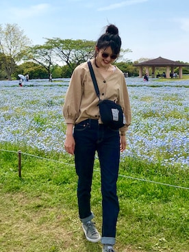 ai☺︎さん（レディース・165cm）の春コーディネート