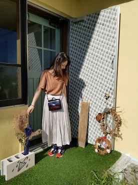 anminさん（レディース・157cm）の夏コーディネート