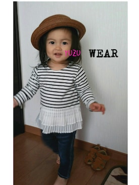 sora♡yuzuさん（キッズ・80cm）の春コーディネート