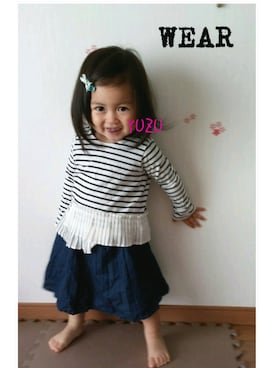 sora♡yuzuさん（キッズ・80cm）の春コーディネート