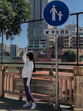 哎呀是贺雨晴阿さんのコーディネート