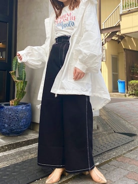 なかむらえりかさん（レディース・153cm）の春コーディネート