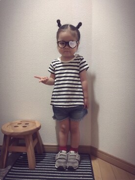 HINAさん（キッズ・70cm）の秋コーディネート