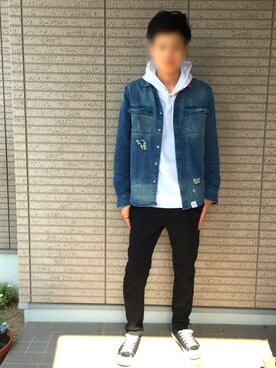 Junさん（メンズ・180cm）の春コーディネート