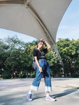 「planet（planet）のアイテム」を使った、PeiPei さん（レディース・164cm）の冬コーディネート