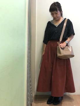 「レースタンクトップ」｜oioiさん（レディース・153cm）の夏コーディネート