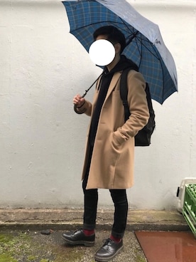 たくたんさん（メンズ・163cm）の冬コーディネート