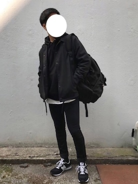 「RAGEBLUE（レイジブルー）のアイテム（その他アウター）」を使った、たくたんさん（メンズ・163cm）の春コーディネート