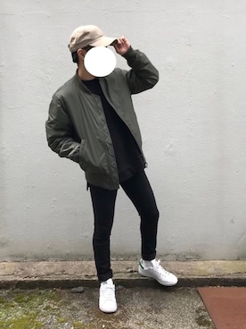 「notch.（ノッチ）のアイテム」を使った、たくたんさん（メンズ・163cm）の春コーディネート