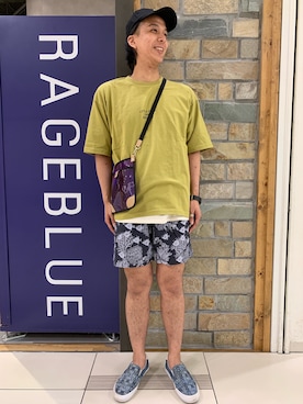 與あたえって読みます【RAGEBLUE】さん（メンズ・178cm）の春コーディネート