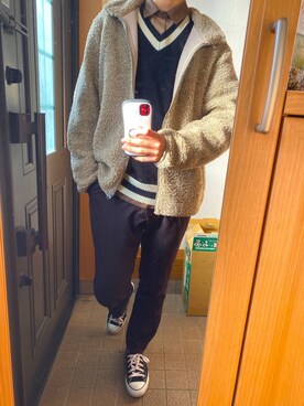 じょりてぃ(フォロバします)さん(メンズ・175cm)の冬コーディネート