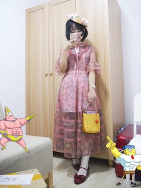 「handmade」｜「アイテム（キャップ）」を使った、Rubyflameさん（レディース・158cm）の秋コーディネート