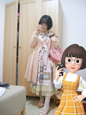 「Leur Getter（ルルゲッタ）のアイテム（ジャケット/アウター）」を使った、Rubyflameさん（レディース・158cm）の冬コーディネート