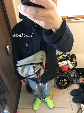 「URBAN RESEARCH（アーバンリサーチ）のアイテム（マウンテンパーカー）」を使った、のいすけさん（メンズ・163cm）の冬コーディネート