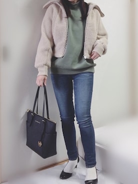 natsumi-wear さん（レディース・161cm）の冬コーディネート