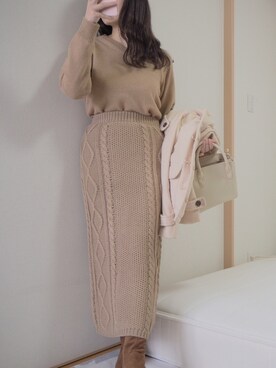 natsumi-wear さん（レディース・161cm）の冬コーディネート