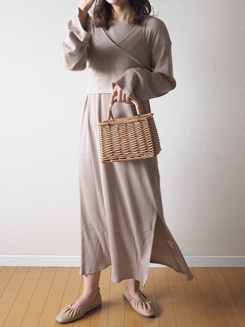 Natsumi Wear しまむらのワンピースを使ったコーディネート Wear