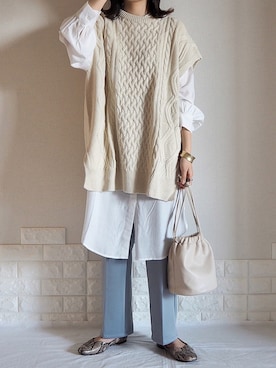 natsumi-wear さん(レディース・161cm)の冬コーディネート