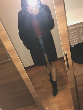 えmさん（レディース・158cm）の冬コーディネート