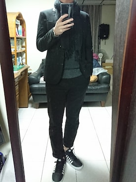 「EDWIN（エドウィン）のアイテム（その他トップス）」を使った、Justin_Taiさん（メンズ・171cm）の冬コーディネート