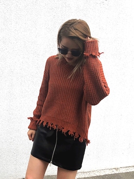 ENVYM_MADOKAさん（レディース・163cm）の秋コーディネート