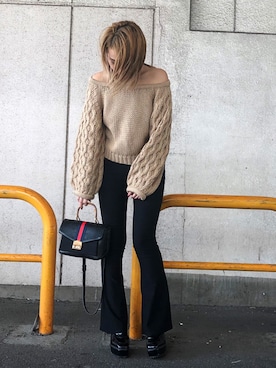 ENVYM_MADOKAさん（レディース・163cm）の秋コーディネート