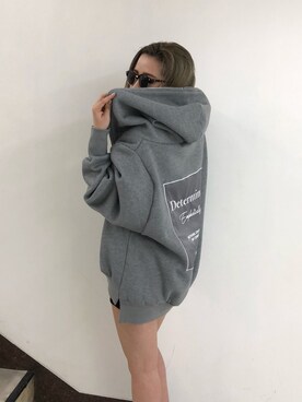 「ENVYM（アンビー）のアイテム（トップス）」を使った、ENVYM_MADOKAさん（レディース・163cm）の冬コーディネート