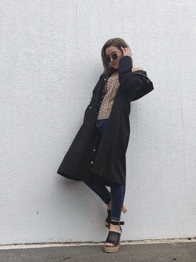 ENVYM_MADOKAさん（レディース・163cm）の冬コーディネート