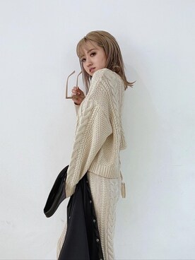 ENVYM_MADOKAさん（レディース・164cm）の冬コーディネート