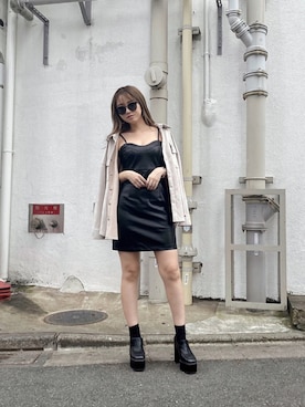 「ENVYM（アンビー）のアイテム（テーラードジャケット）」を使った、ENVYM_MADOKAさん（レディース・164cm）の秋コーディネート