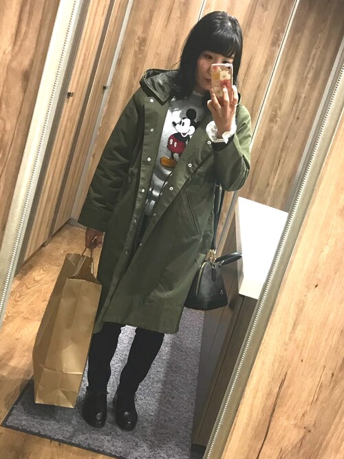 みーな ユニクロのニット セーターを使ったコーディネート Wear