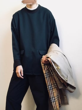 颯人さん（メンズ・170cm）の冬コーディネート