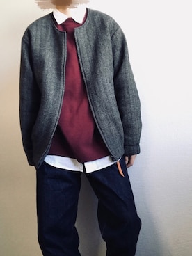 颯人さん（メンズ・170cm）の春コーディネート