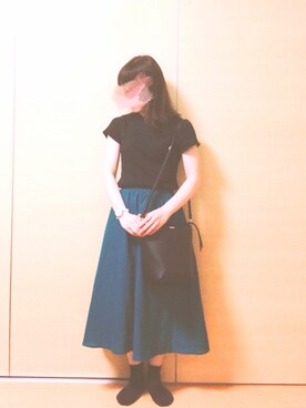 「CECIL McBEE（セシルマクビー）のアイテム（アナログ腕時計）」を使った、こばさん（レディース・148cm）の夏コーディネート