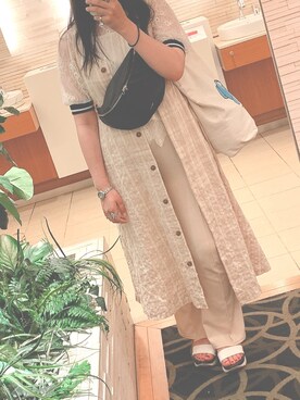 HITOMIさん（レディース・161cm）の夏コーディネート