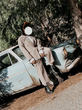 HITOMIさん（レディース・161cm）の秋コーディネート