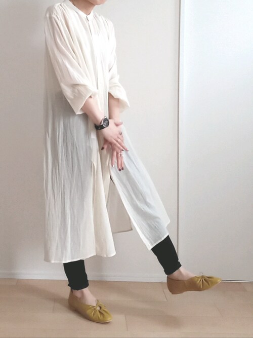 あお American Holicのシャツワンピースを使ったコーディネート Wear