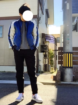 「RAGEBLUE（レイジブルー）のアイテム（ジャケット/アウター）」を使った、isaiさん（メンズ・167cm・10代）の冬コーディネート