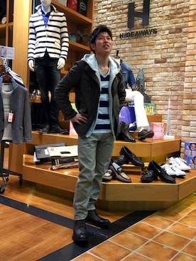 イオンモール福津 ハイダウェイさんのコーディネート