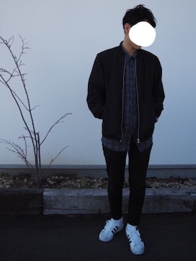 LUKEさん（メンズ・182cm）の春コーディネート