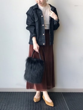 nano・universe lady's webeditorさん（レディース・158cm）の秋コーディネート