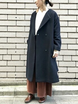 「THE Dallas」｜nano・universe lady's webeditorさん（レディース・158cm）の秋コーディネート