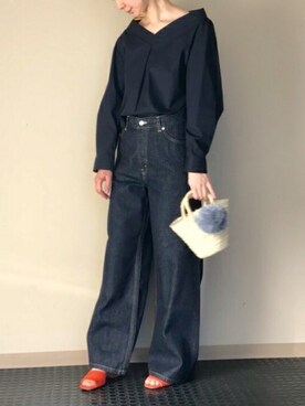 nano・universe lady's webeditorさん（レディース・158cm）の冬コーディネート