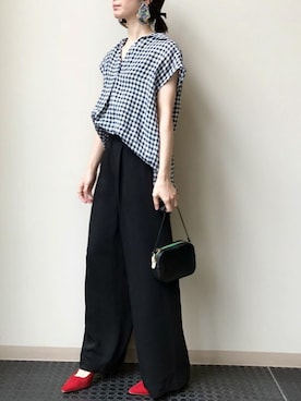 nano・universe lady's webeditorさん（レディース・158cm）の春コーディネート