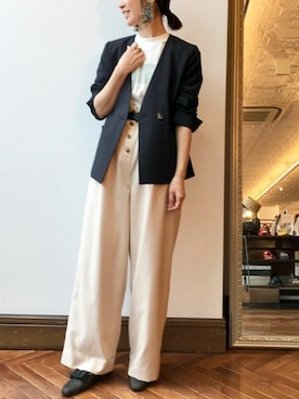 nano・universe lady's webeditorさん（レディース・158cm）の春コーディネート