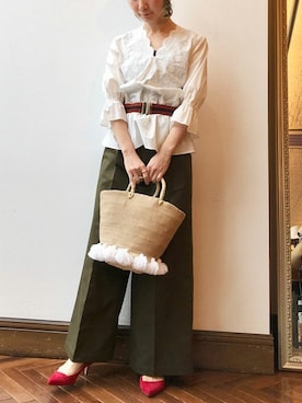 nano・universe lady's webeditorさん(レディース・158cm)の春コーディネート